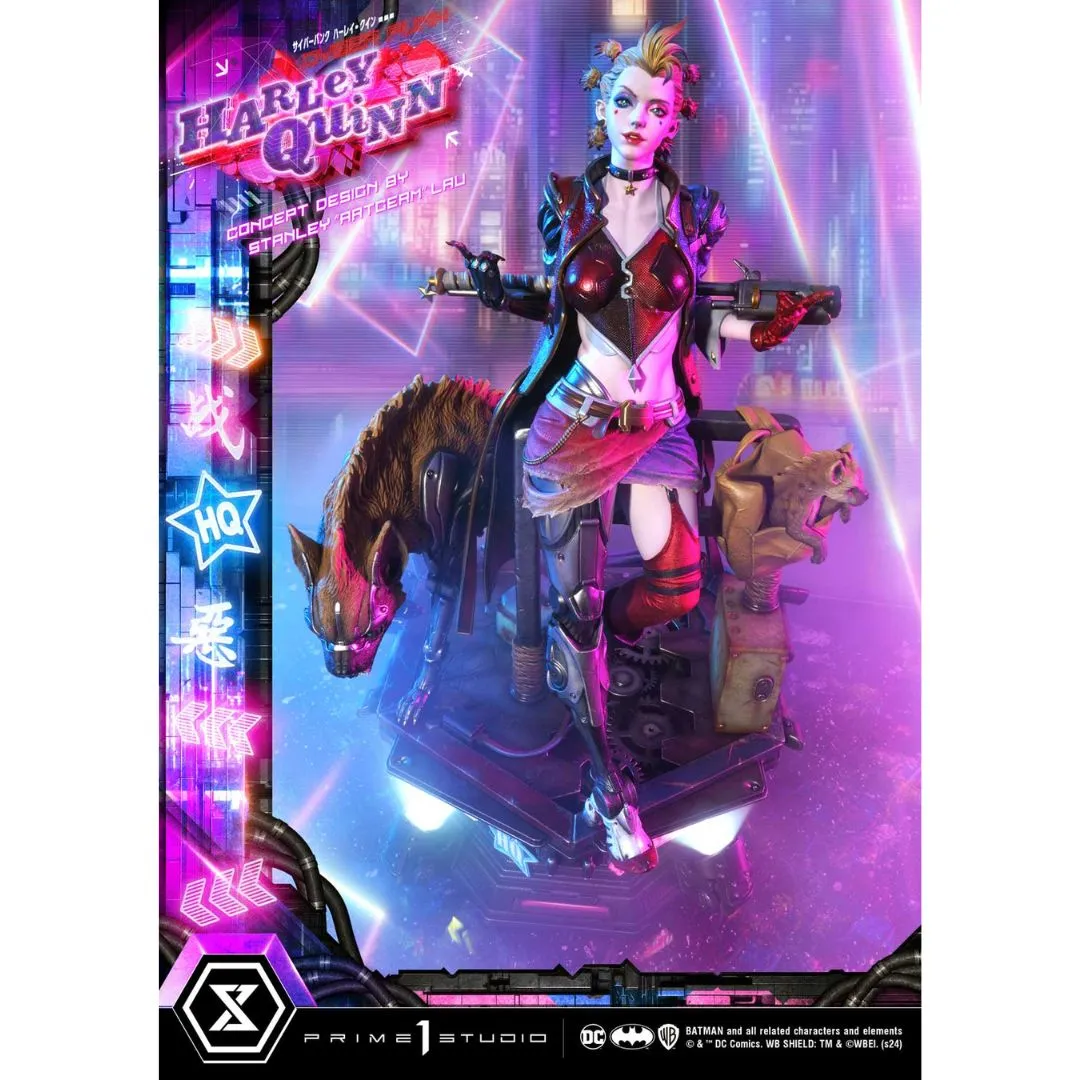 Batman (Comics) Cyberpunk Harley Quinn Statue By Prime1 Studios