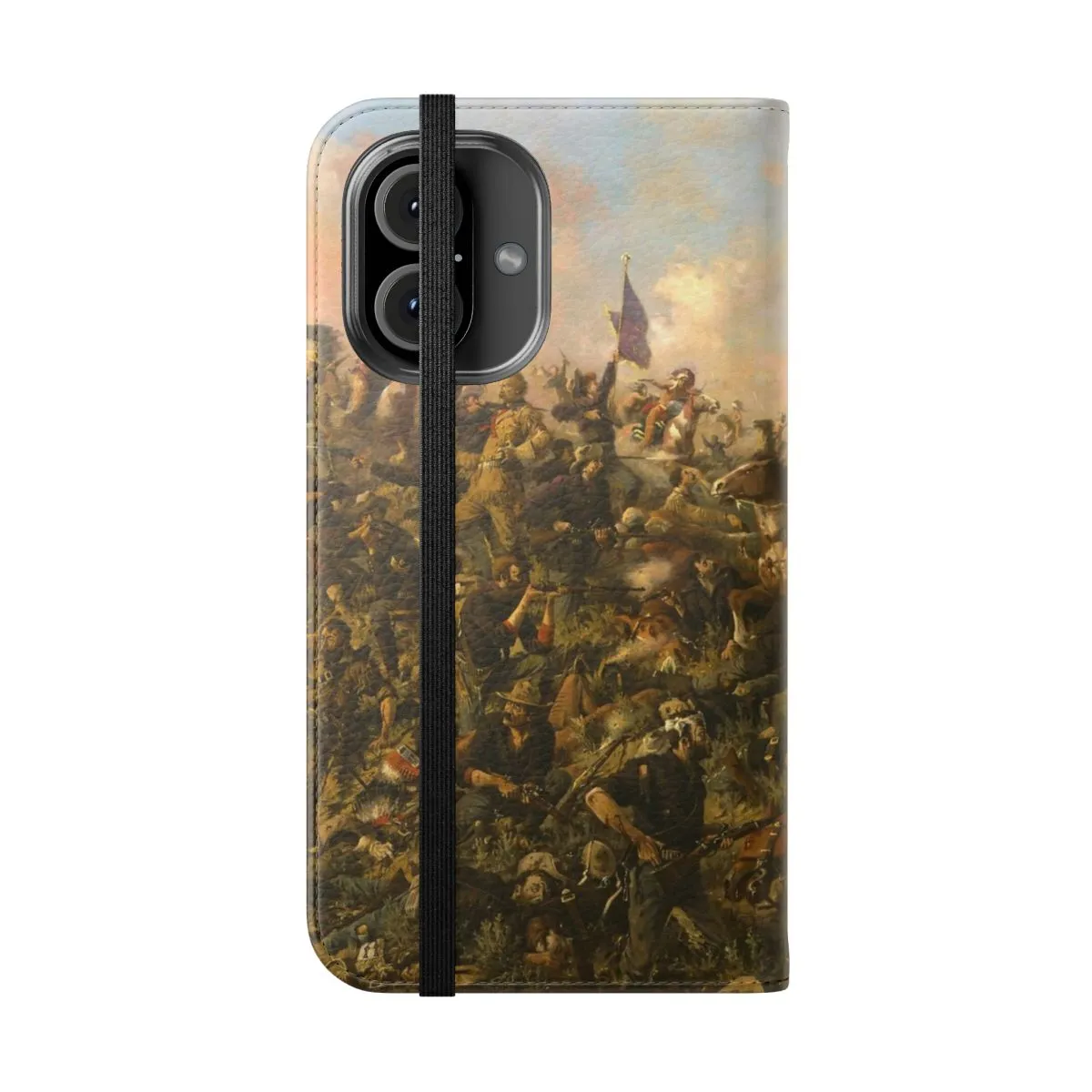Battle of the Little Bighorn Flip Cover Phone Case