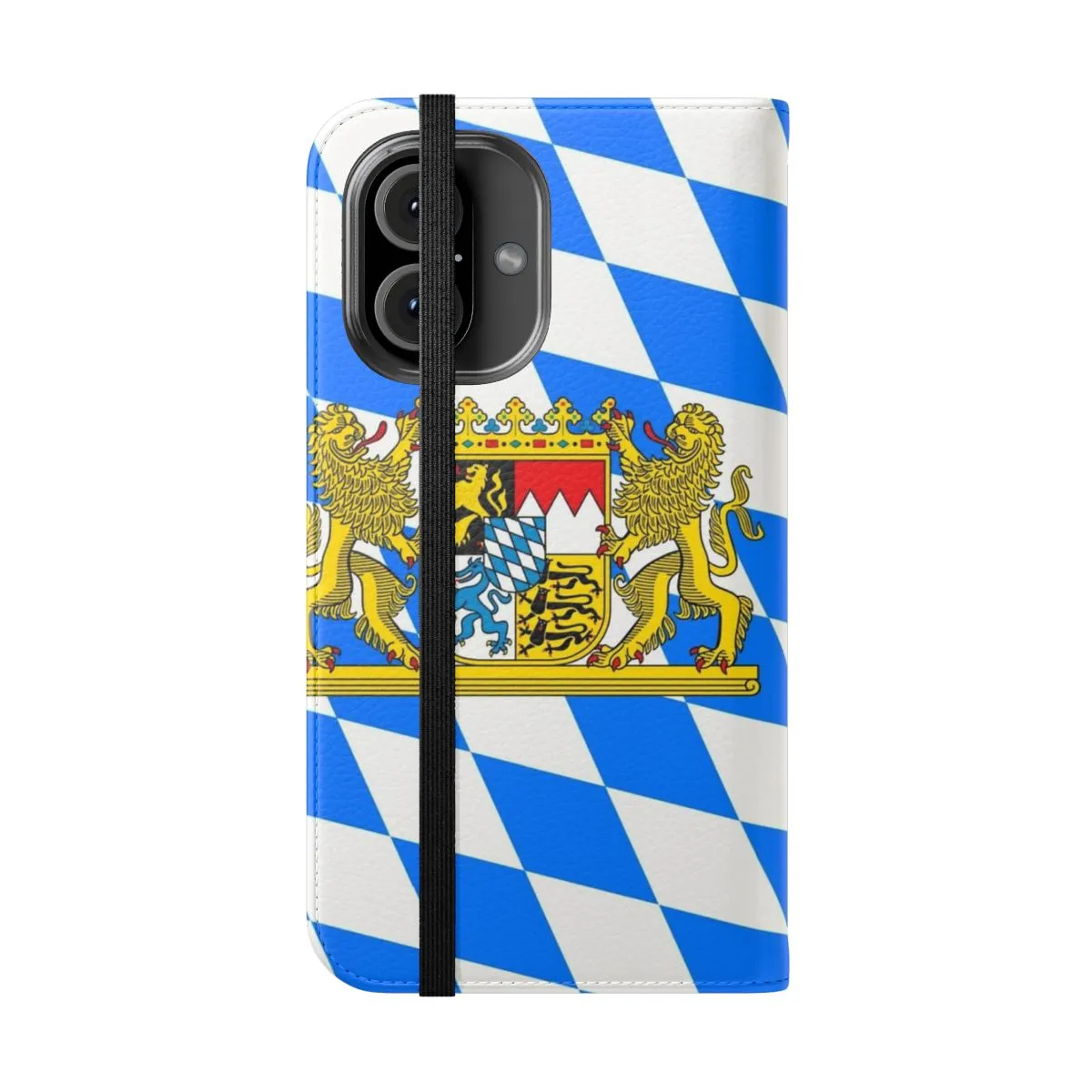 Bavaria-Inspired Lozengy Flip Phone Case