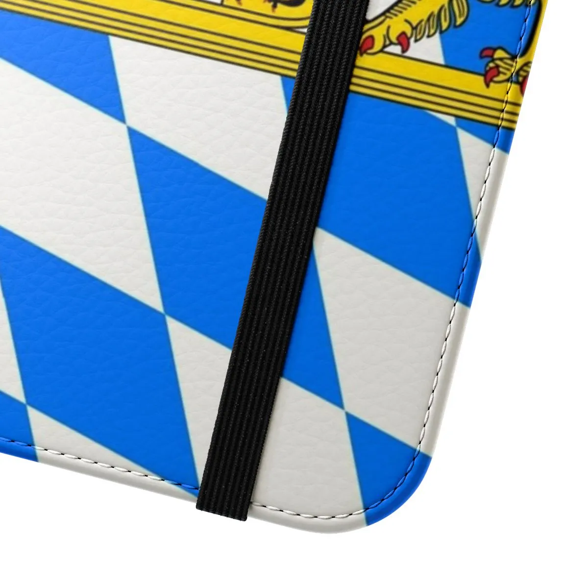 Bavaria-Inspired Lozengy Flip Phone Case