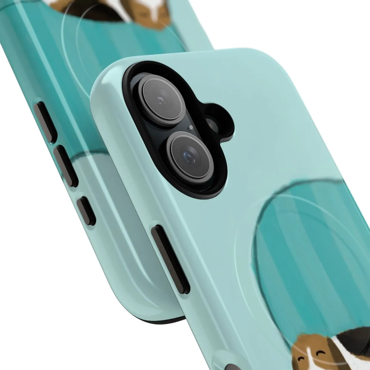 Beagle Phone Case - Cute Protective Cartoon Magnetic Tough Case