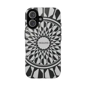 Beatle-Inspired Magnetic Tough Phone Cases: 'Imagine' Memorial Design