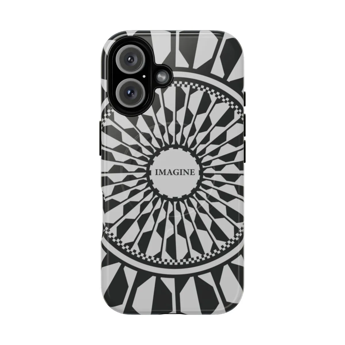 Beatle-Inspired Magnetic Tough Phone Cases: 'Imagine' Memorial Design