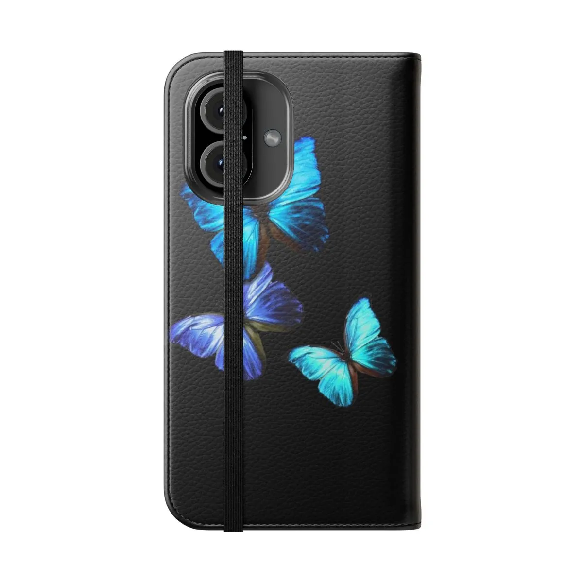 Beautiful Blue Butterfly Phone Case for Women