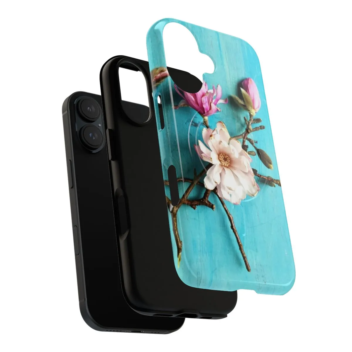 Beautiful Spring Floral Magnetic Tough Phone Case