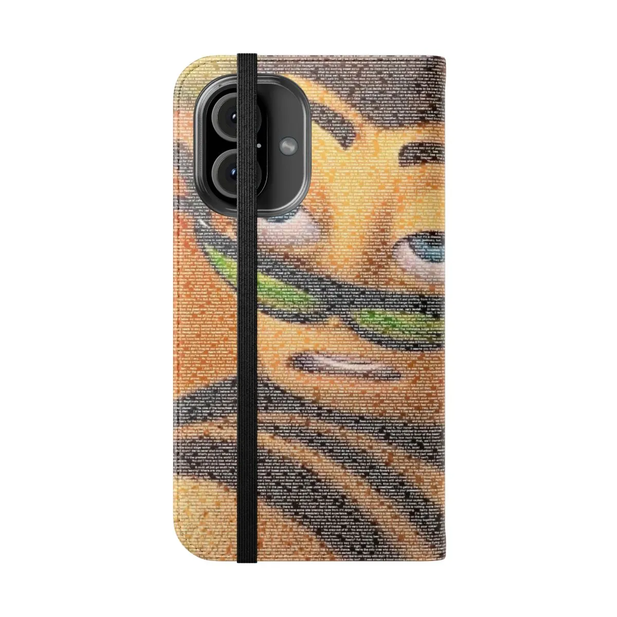 Bee Movie Script Inspired Flip Cover Phone Case