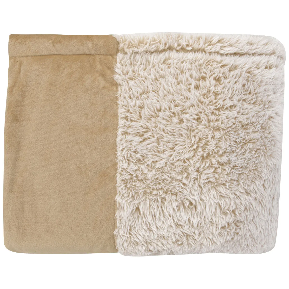 BIC Tan Super-soft Plush Blanket