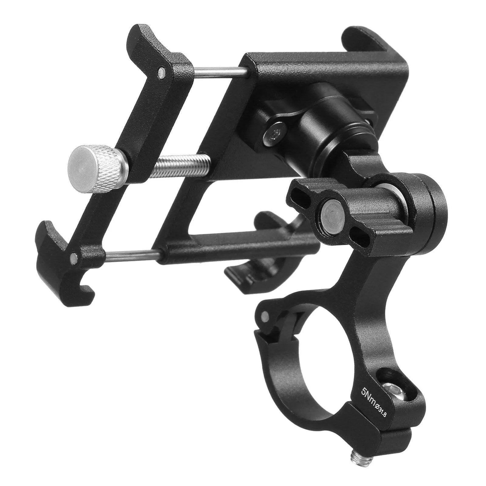 Bicycle Phone Mount 360 Degree Rotatable Aluminum Bike Phone Holder Mount for MTB Road Bike Motorcycle Electric Bicycle
