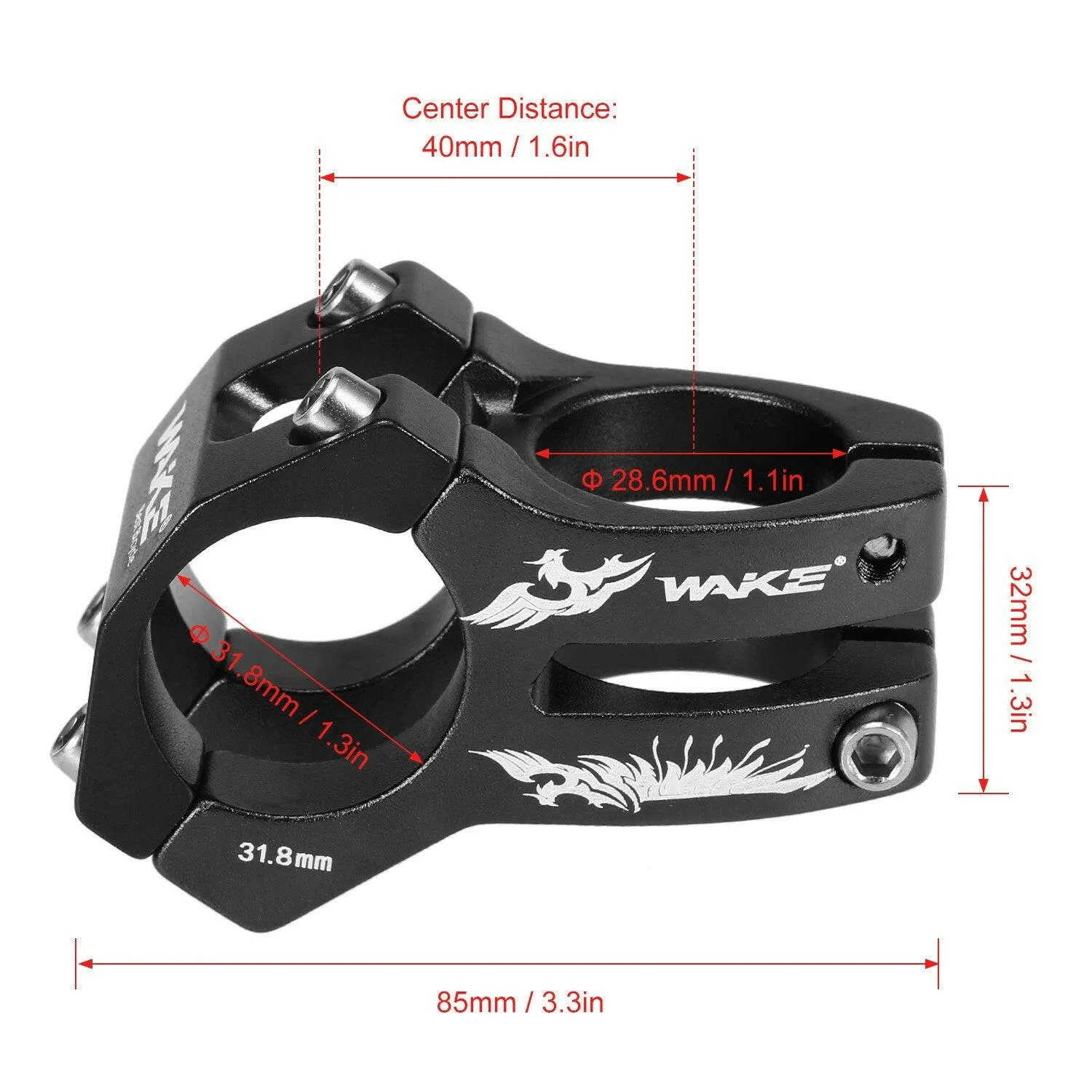 Bicycle Stem Children Balance Bike Handlebar Stem Children Bicycle Aluminum Alloy   Riser