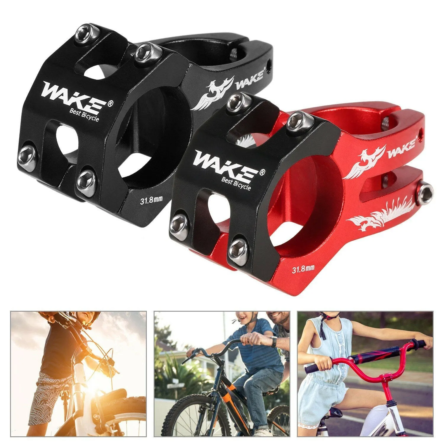 Bicycle Stem Children Balance Bike Handlebar Stem Children Bicycle Aluminum Alloy   Riser