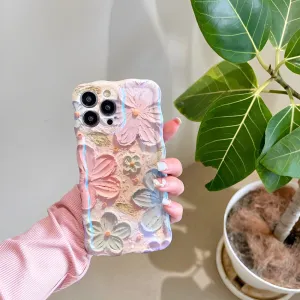 BijouHer™ Mocha Flower iPhone Case