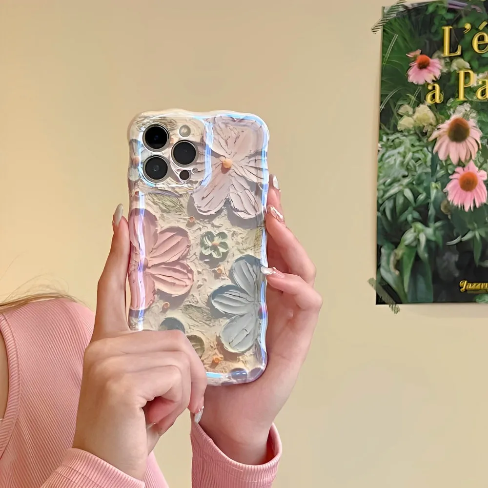 BijouHer™ Mocha Flower iPhone Case