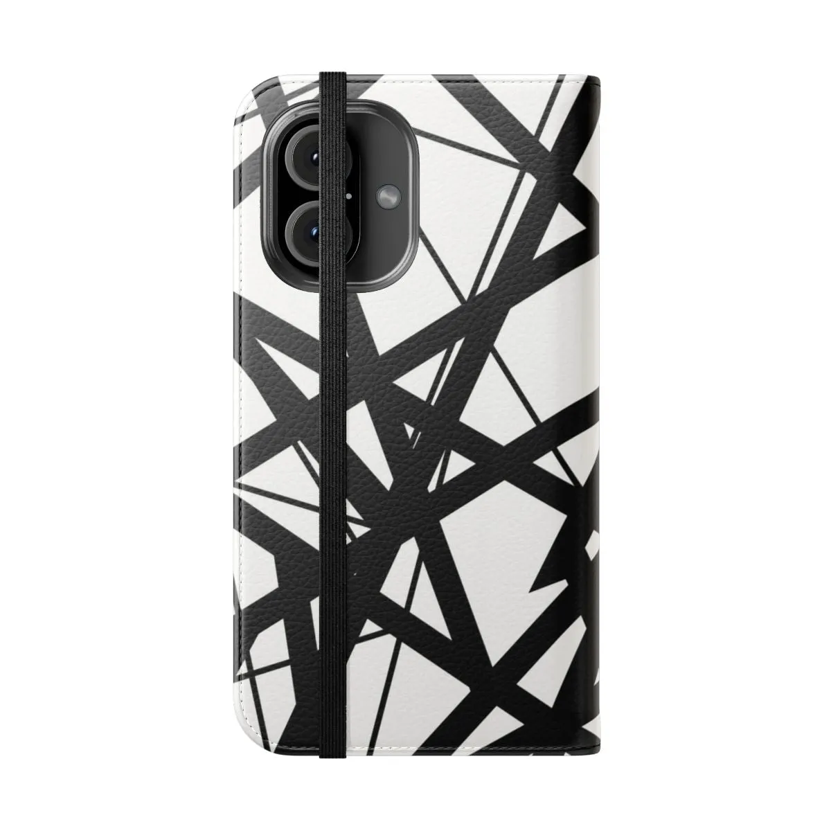 Black & White Stripes Design Phone Case for Harry Styles, EVH, and WVH Fans