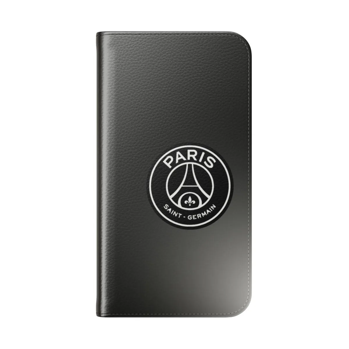 Black and White Football-Themed Phone Case for PSG Fans