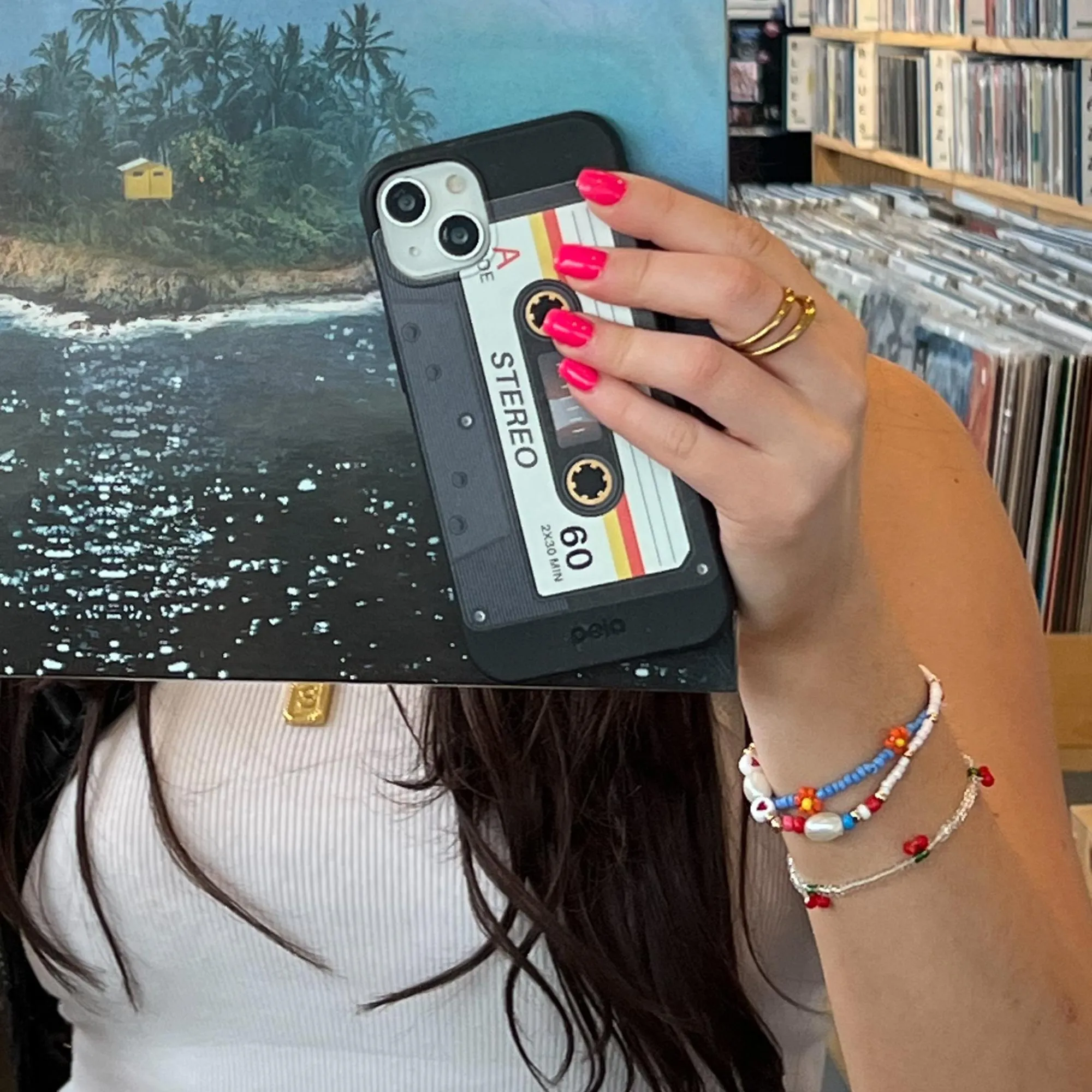 Black Cassette Google Pixel 6 Case