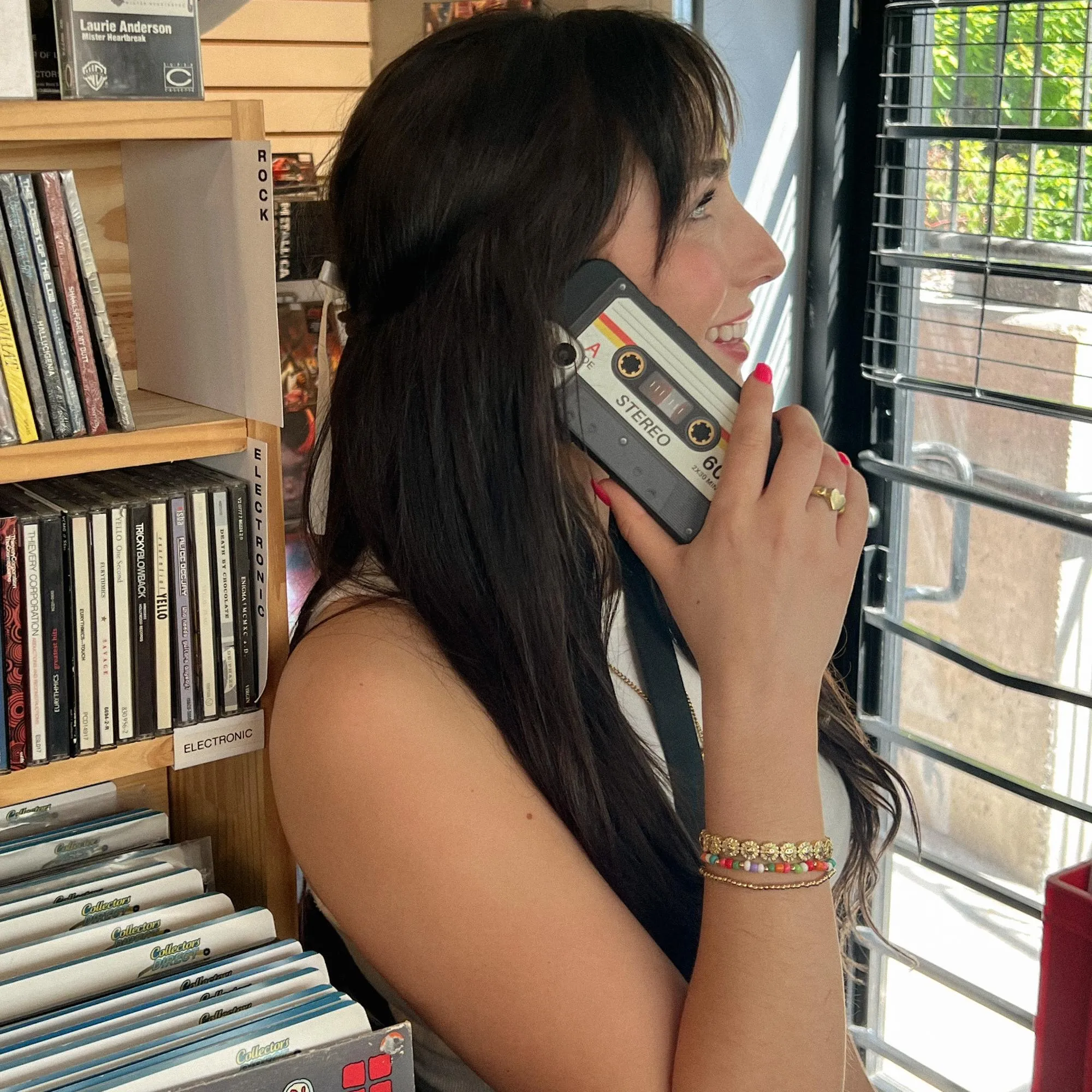 Black Cassette iPhone 12 Mini Case