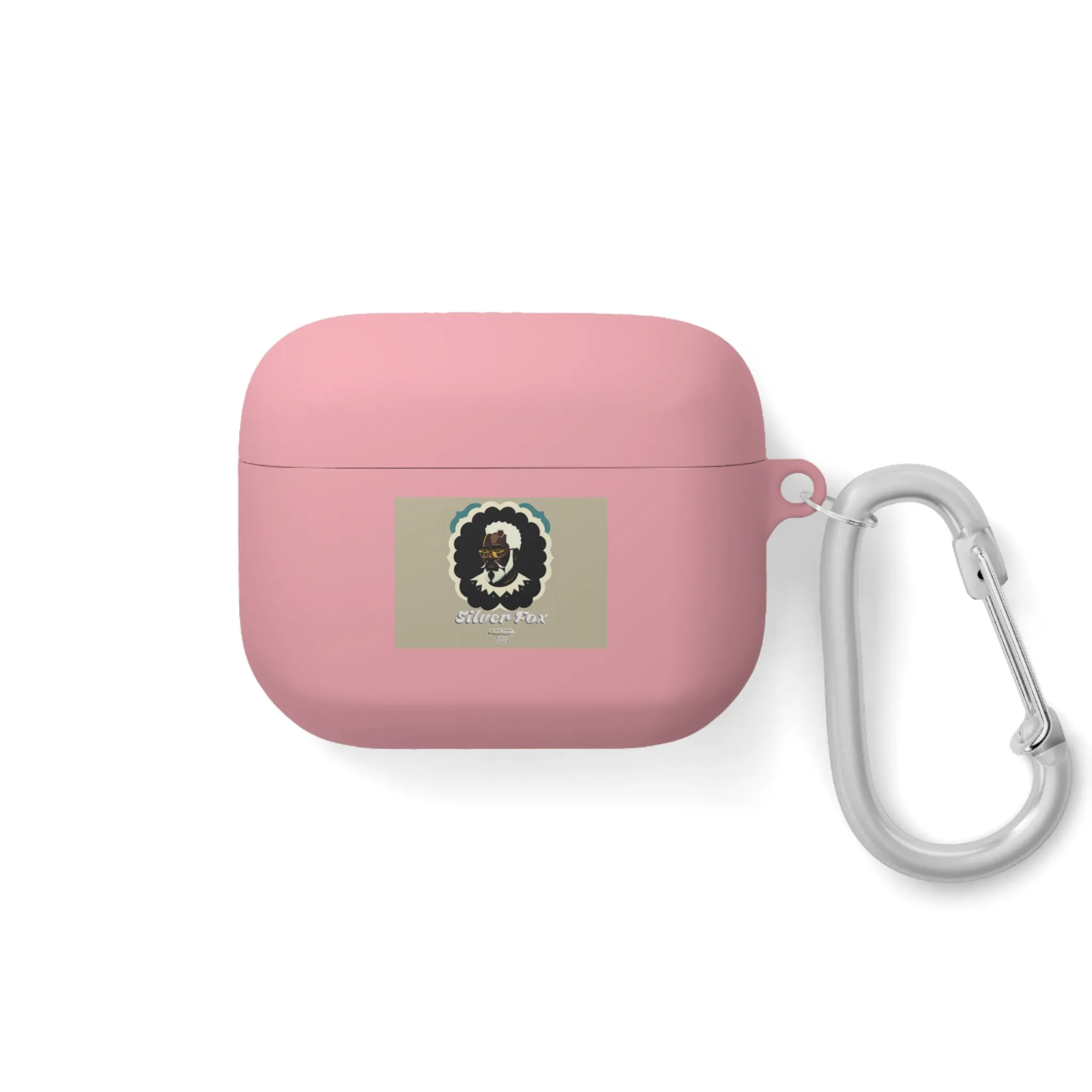 Black gentleman Silverfox AirPods and AirPods Pro Case Cover