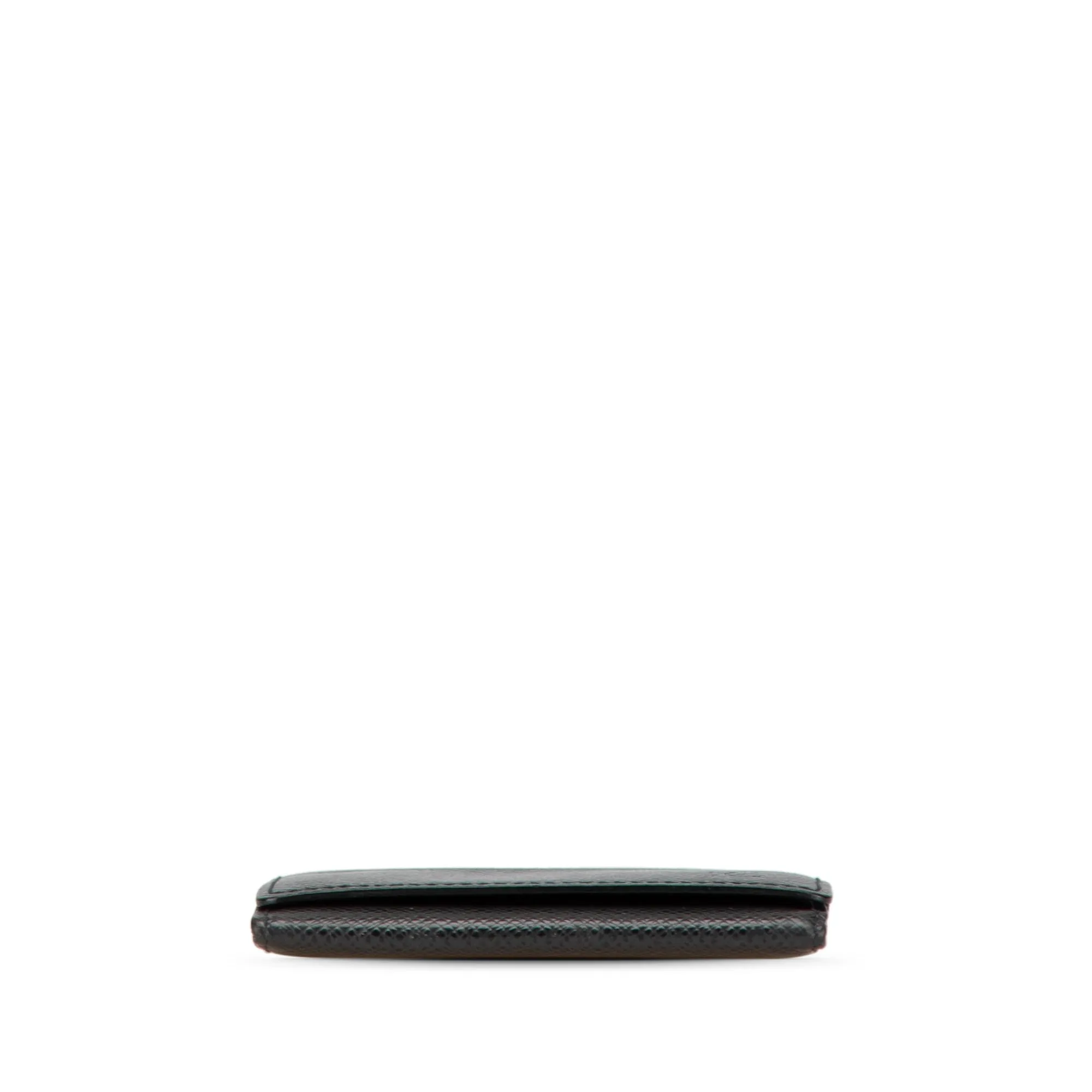 Black Louis Vuitton Taiga Business Card Holder