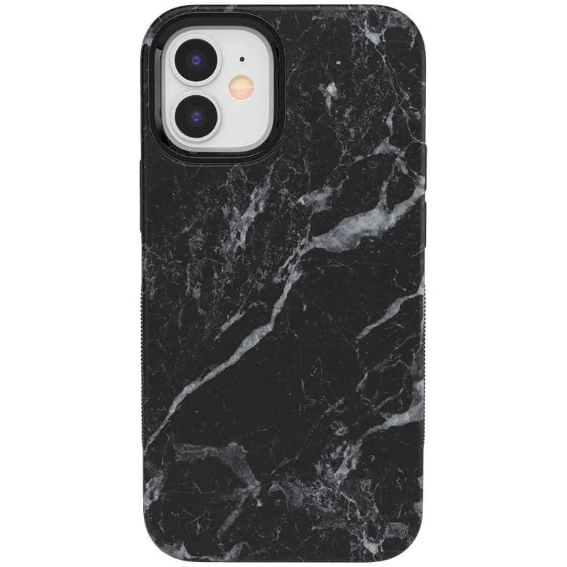 Black Pearl | Classic Black Marble Case