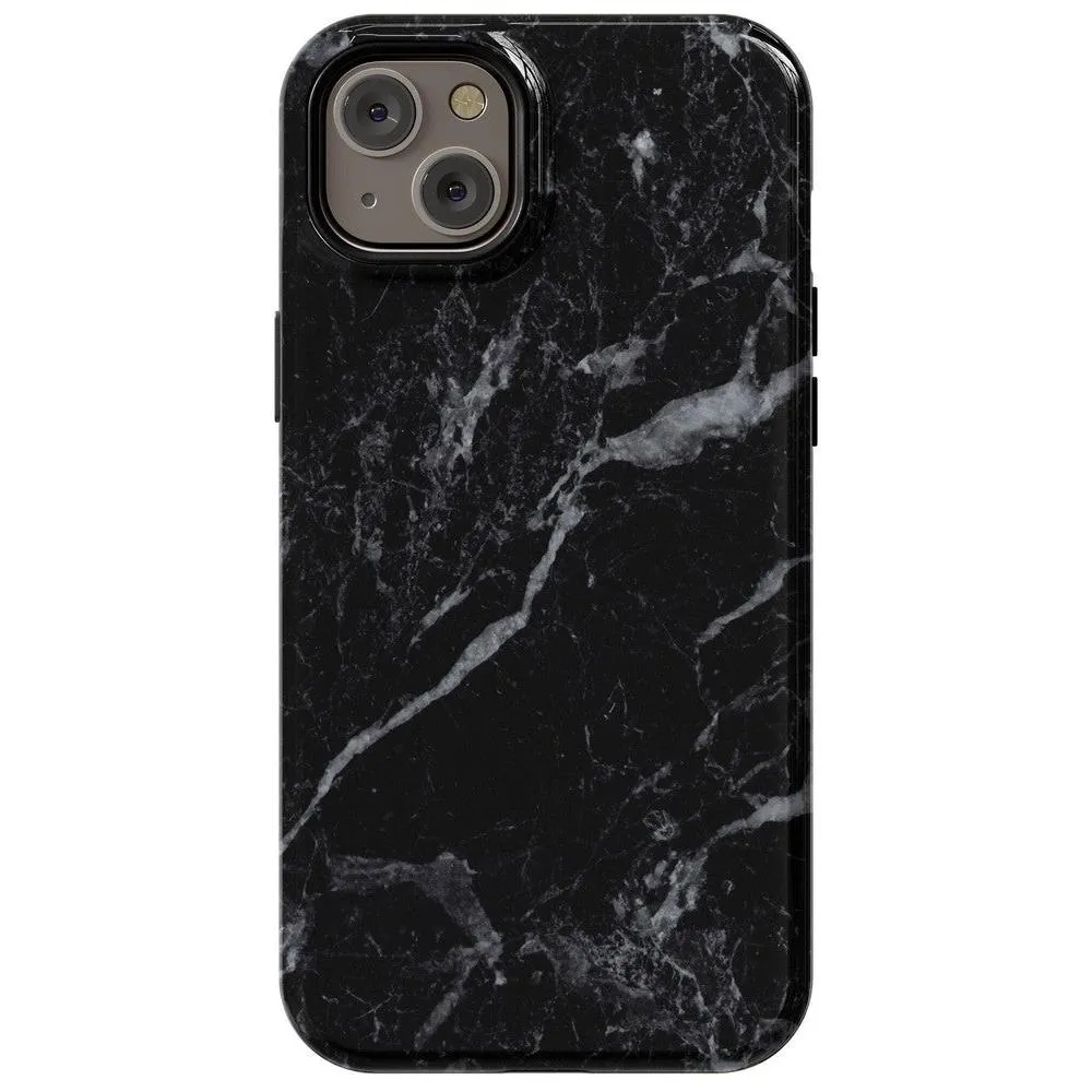 Black Pearl | Classic Black Marble Case