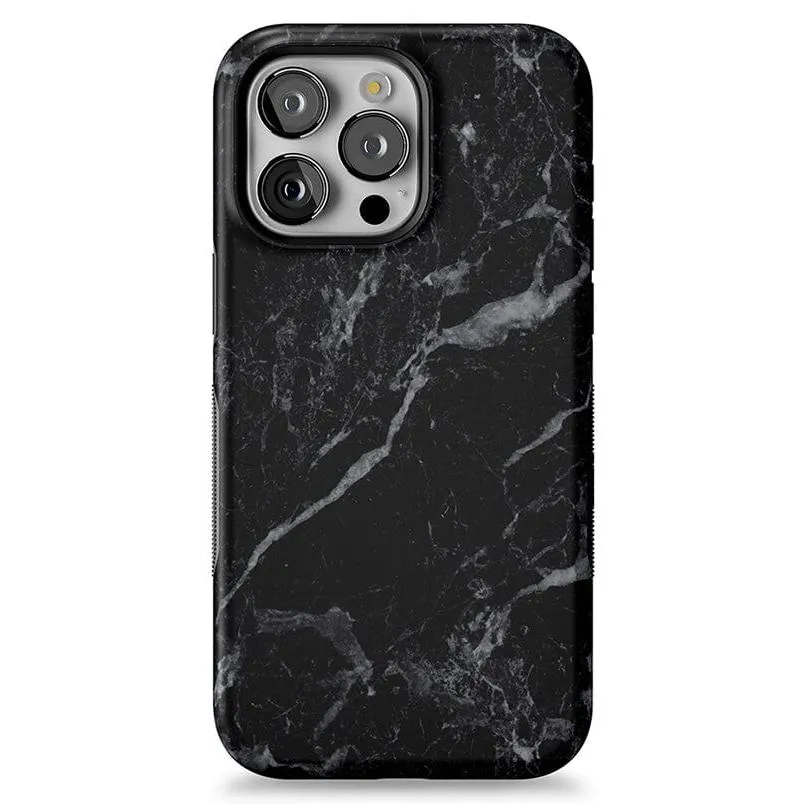 Black Pearl | Classic Black Marble Case