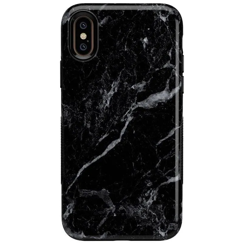 Black Pearl | Classic Black Marble Case