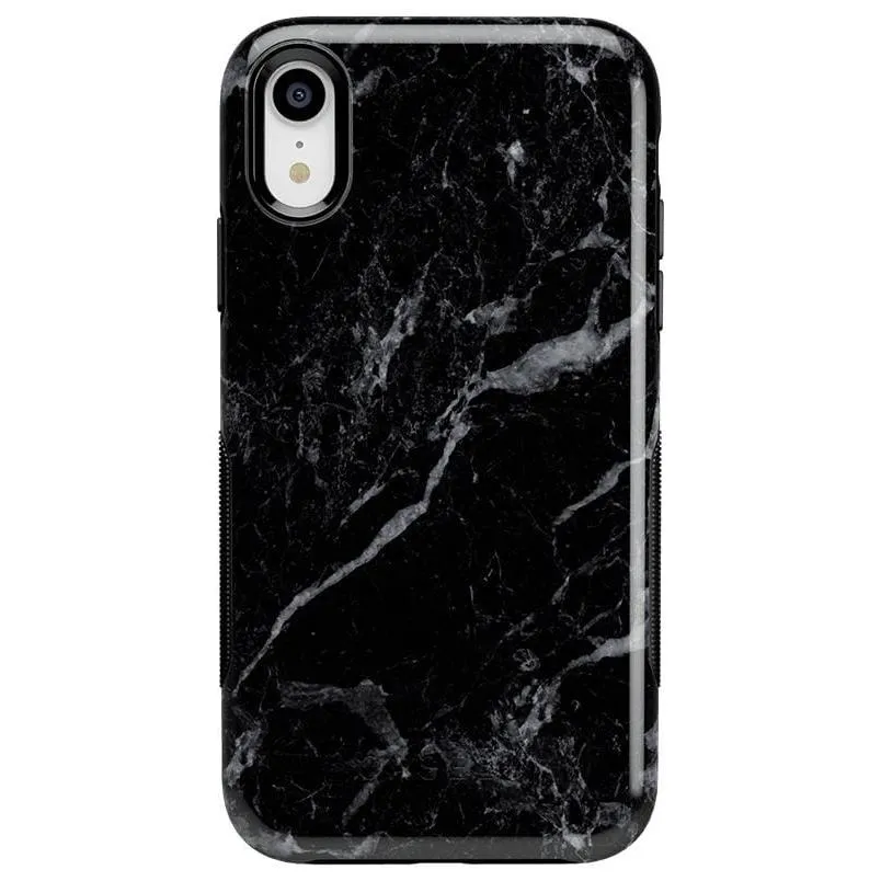 Black Pearl | Classic Black Marble Case