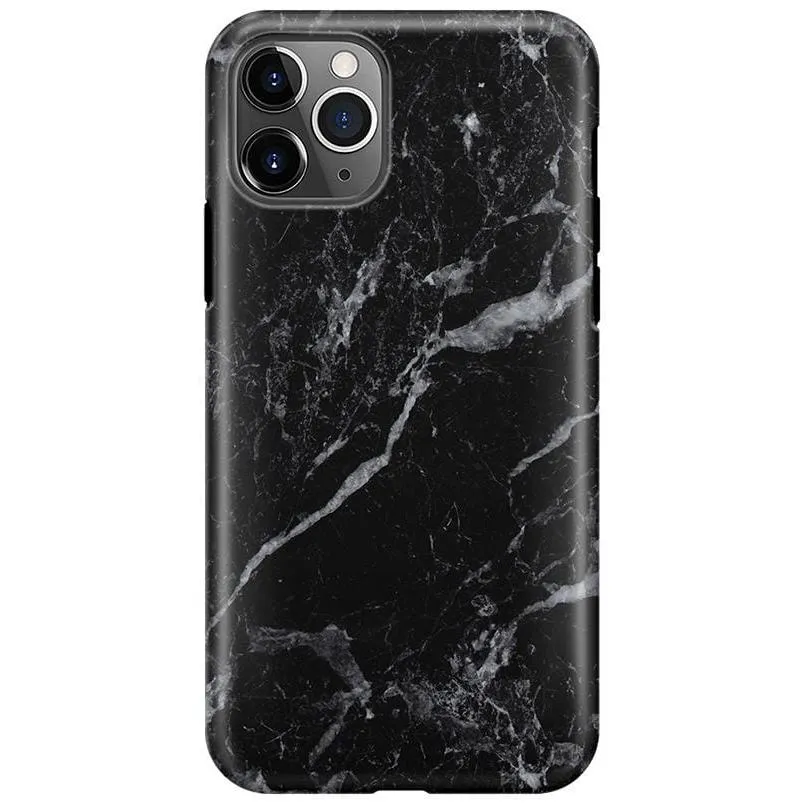 Black Pearl | Classic Black Marble Case