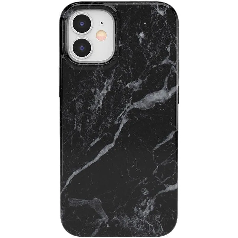 Black Pearl | Classic Black Marble Case
