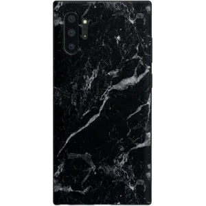 Black Pearl | Classic Black Marble Samsung Case