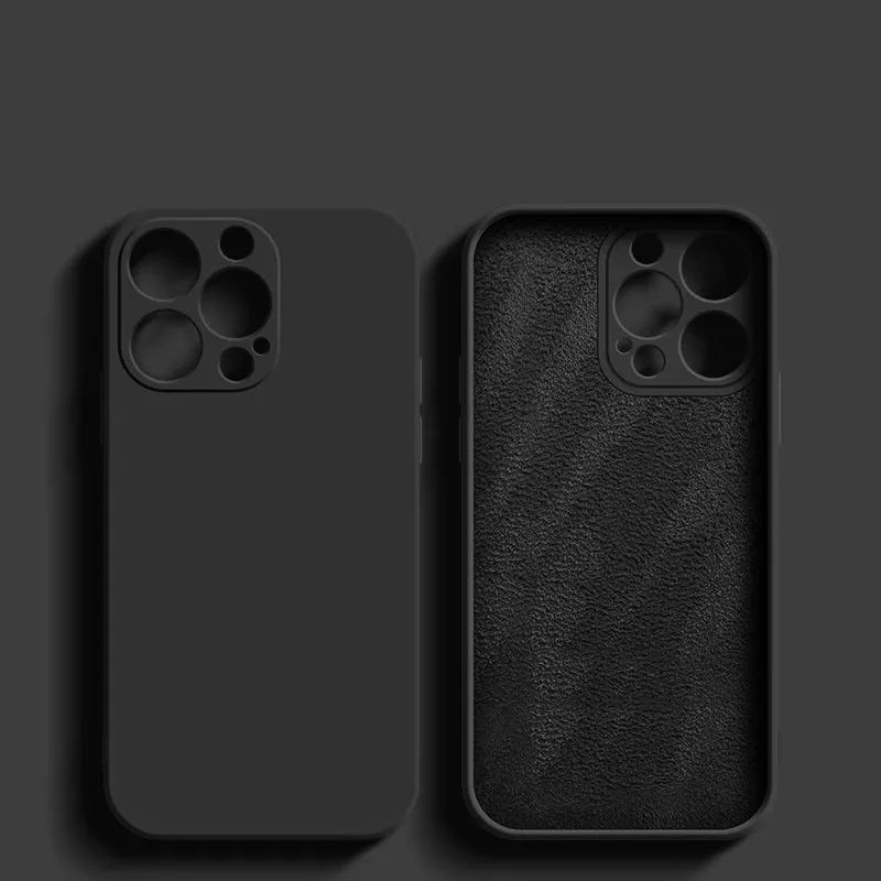 Black Silicone Case
