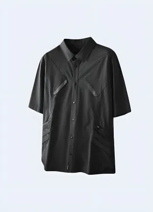 Black Techwear Shirt