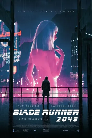 Blade Runner 2049 Movie Joi Pink Poster