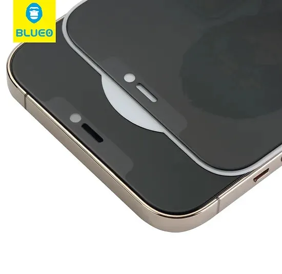 Blueo Privacy Matte Series 2.5 D Tempered Glass for iPhone 15 Pro Max