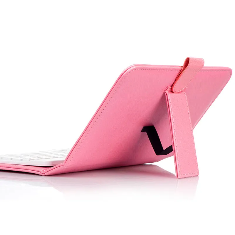 Bluetooth Keyboard Case for iPhone 6 UltraThin Wireless Keyboard Leather Case for iPhone 6s Pu Leather Flip Case for Samsung S6