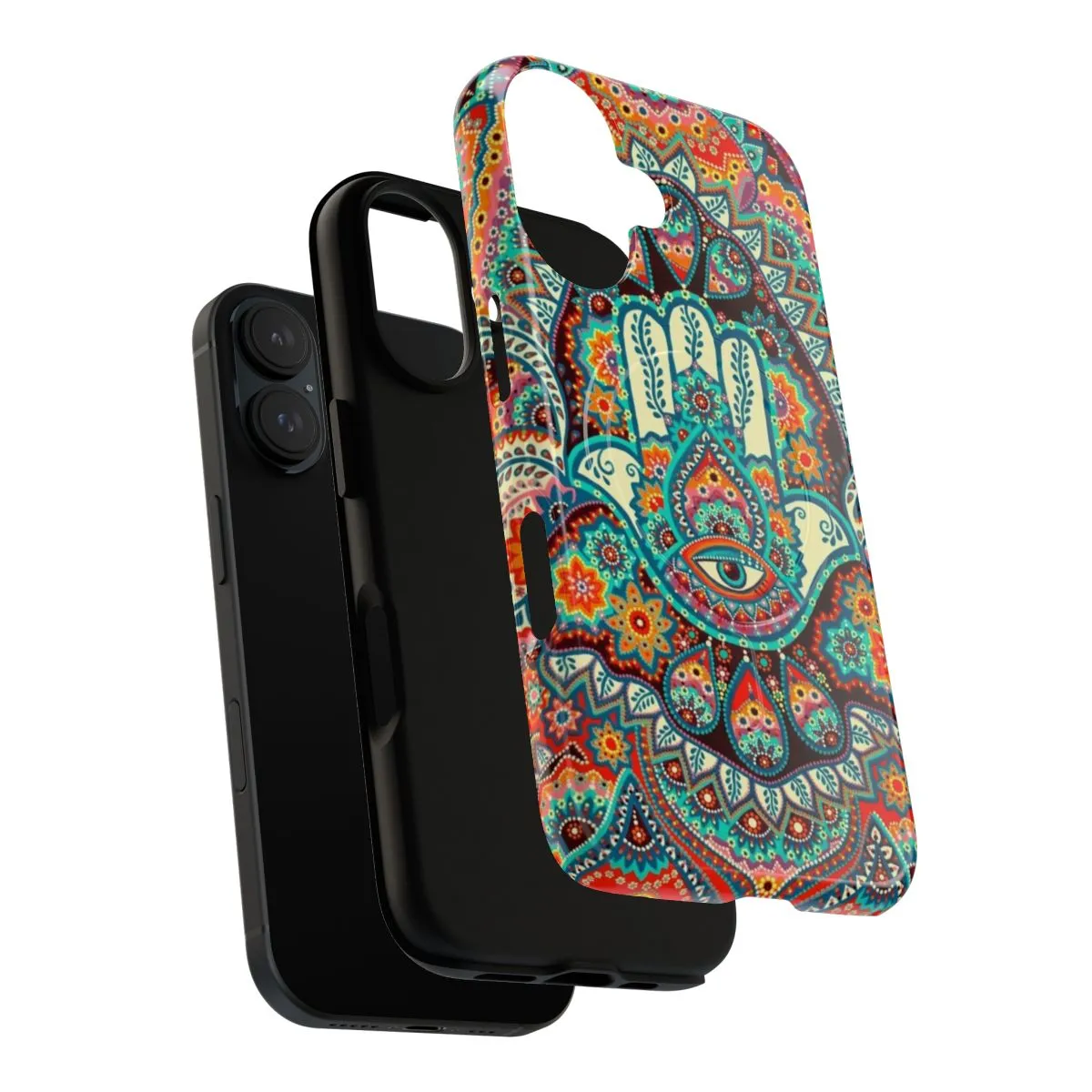 Bohemian Hamsa Hand Magnetic Tough Phone Case