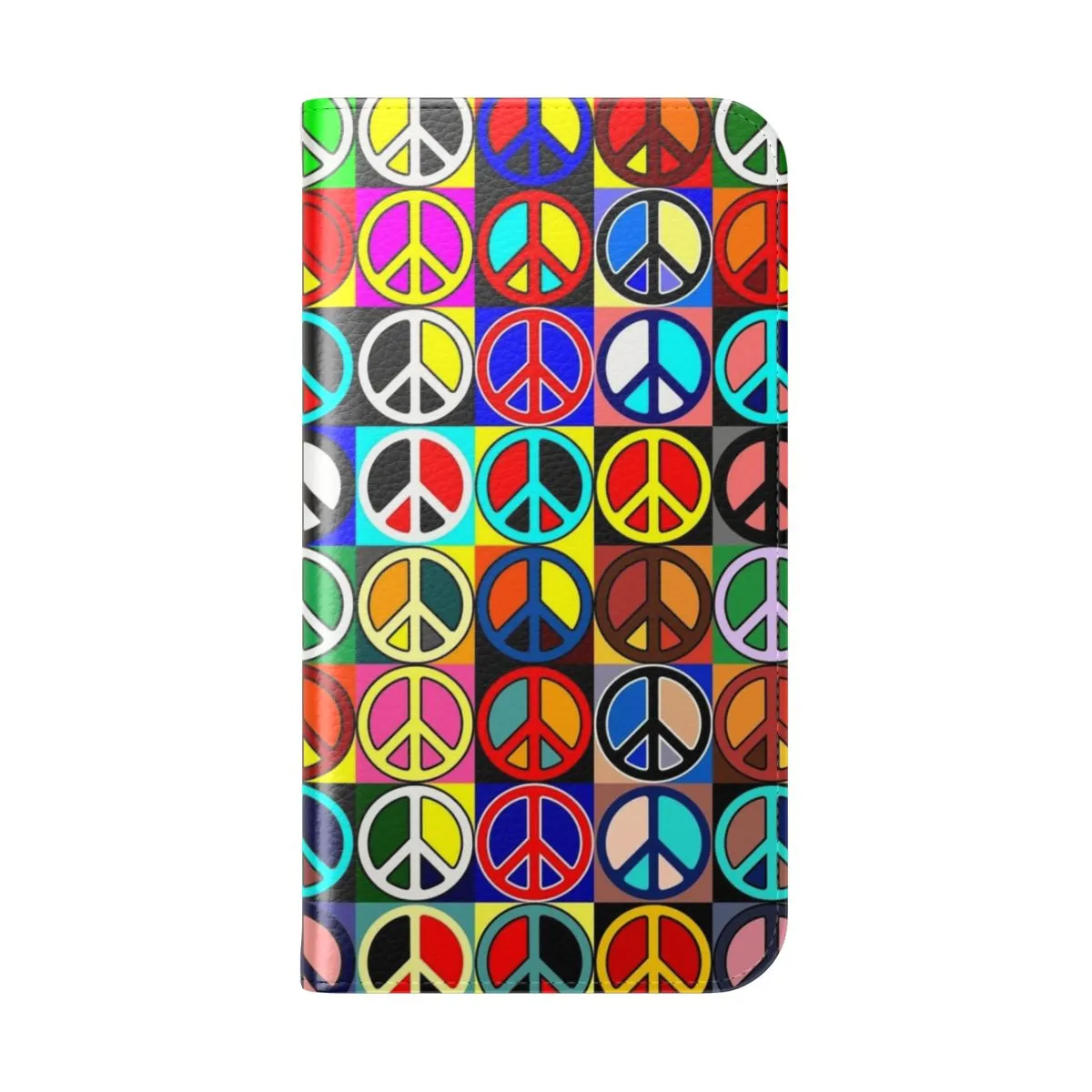 Boho-Chic Flip Cover Phone Case: Express Your Vibrant Style