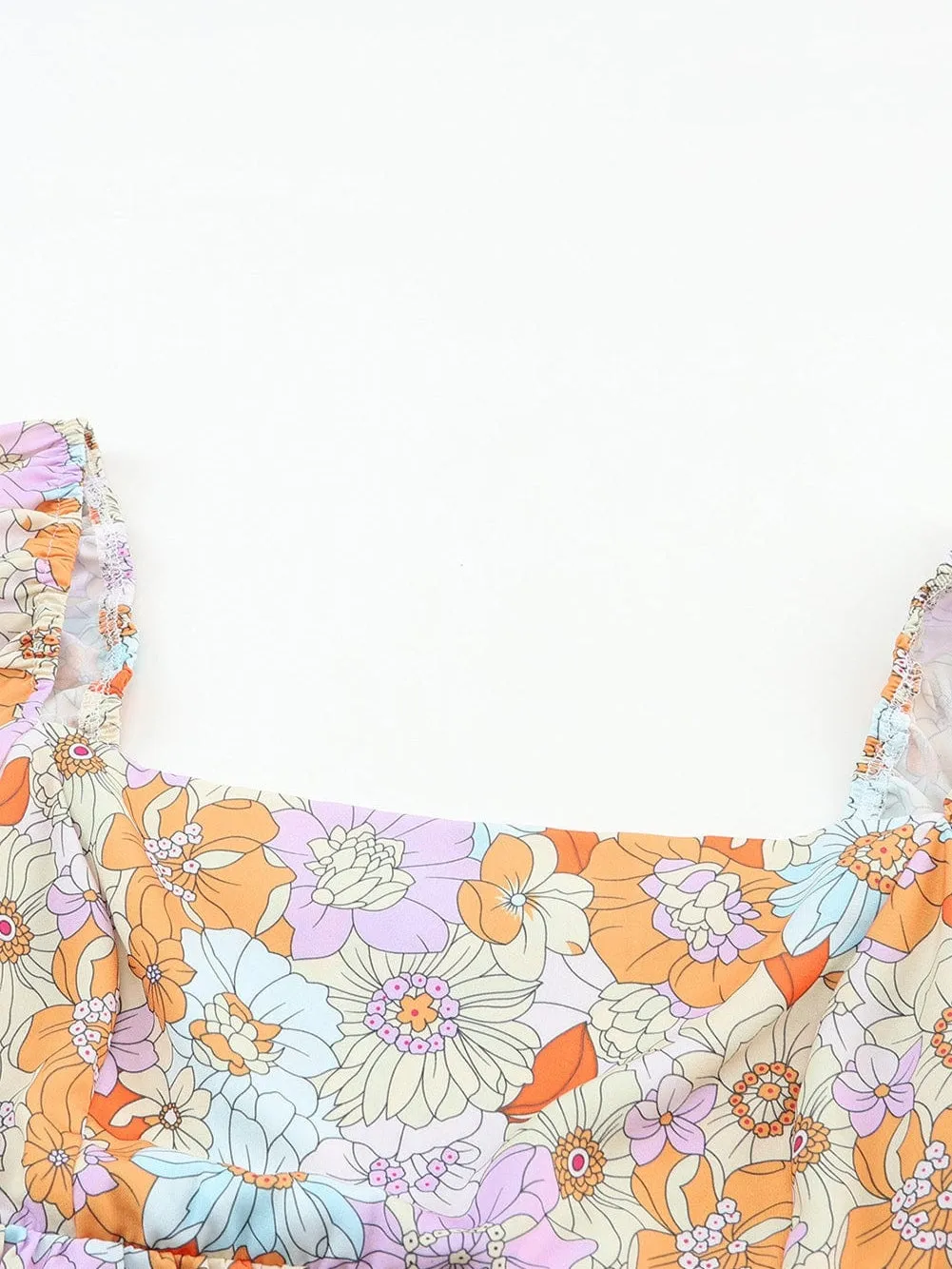 Boho Chic Floral Print Blouse