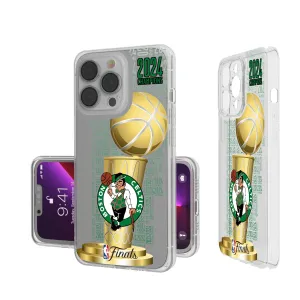 Boston Celtics 2024 NBA Champions Clear Phone Case