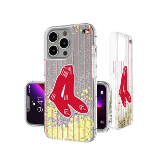 Boston Red Sox 1924-1960 - Cooperstown Collection Pinstripe Glitter Phone Case