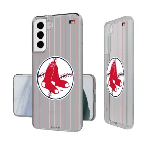 Boston Red Sox 1970-1975 - Cooperstown Collection Pinstripe Clear Phone Case