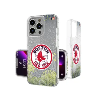 Boston Red Sox 1976-2008 - Cooperstown Collection Linen Glitter Phone Case