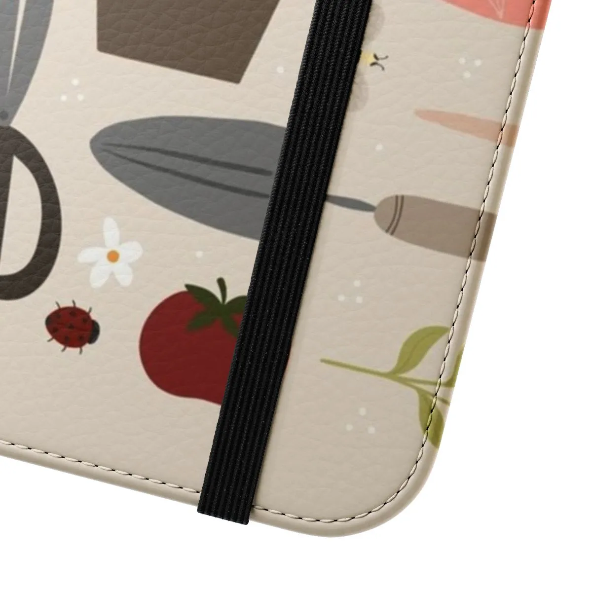 Botanical Garden Themed Flip Cover Phone Case