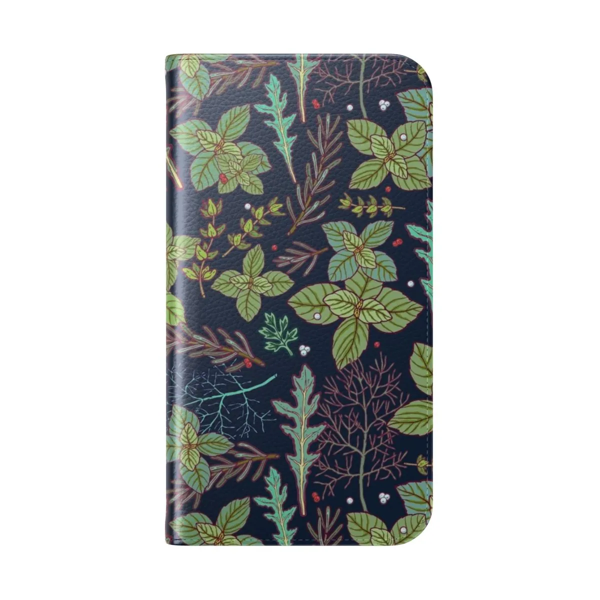 Botanical Herbs Pattern Protective Phone Case