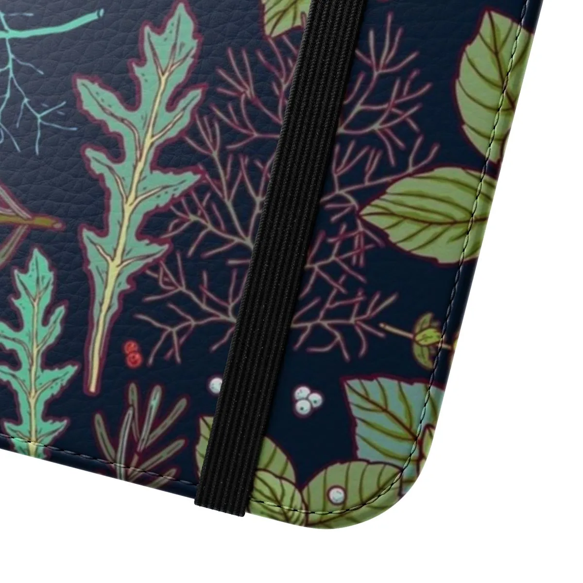 Botanical Herbs Pattern Protective Phone Case