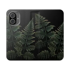 Botanical Illustration Fern Leaves Phone Case Cover