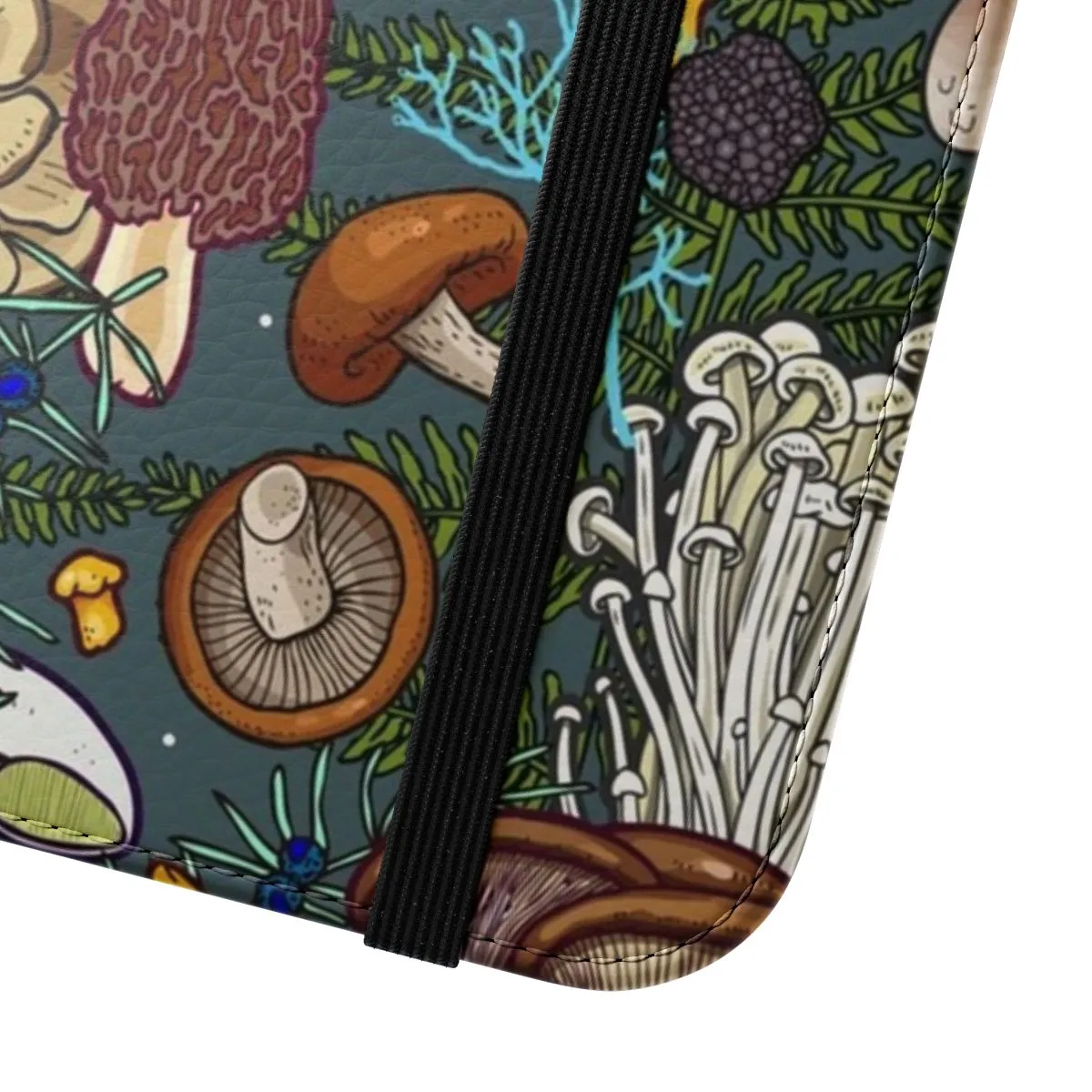 Botanical Mushroom Forest Flip Phone Case Cover
