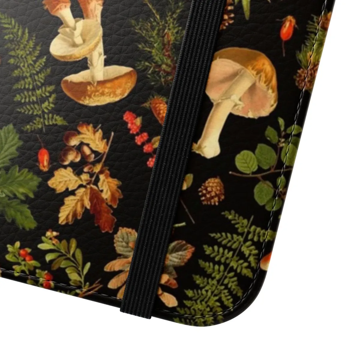 Botanical Mushroom Phone Case for Thanksgiving Harvest