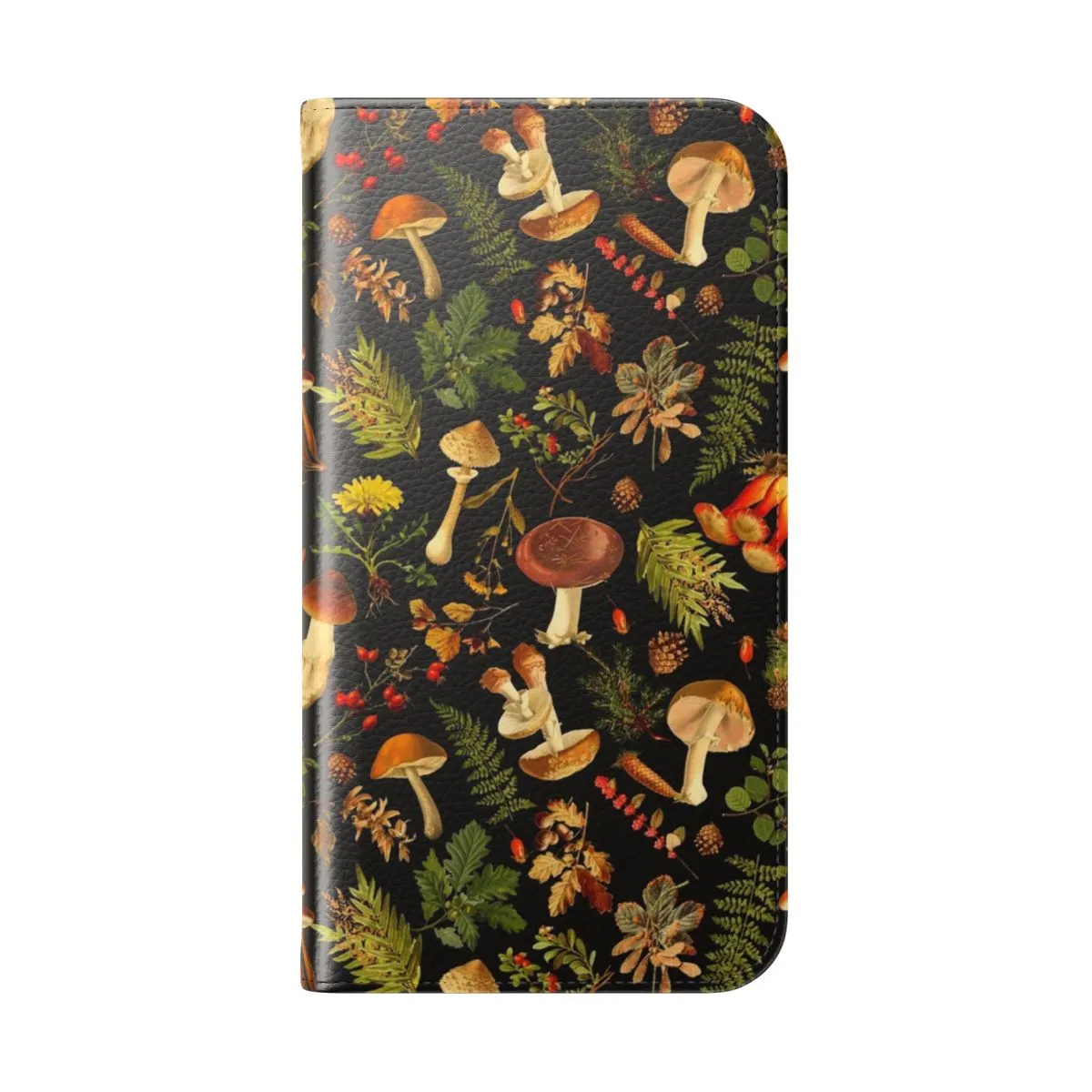 Botanical Mushroom Phone Case for Thanksgiving Harvest