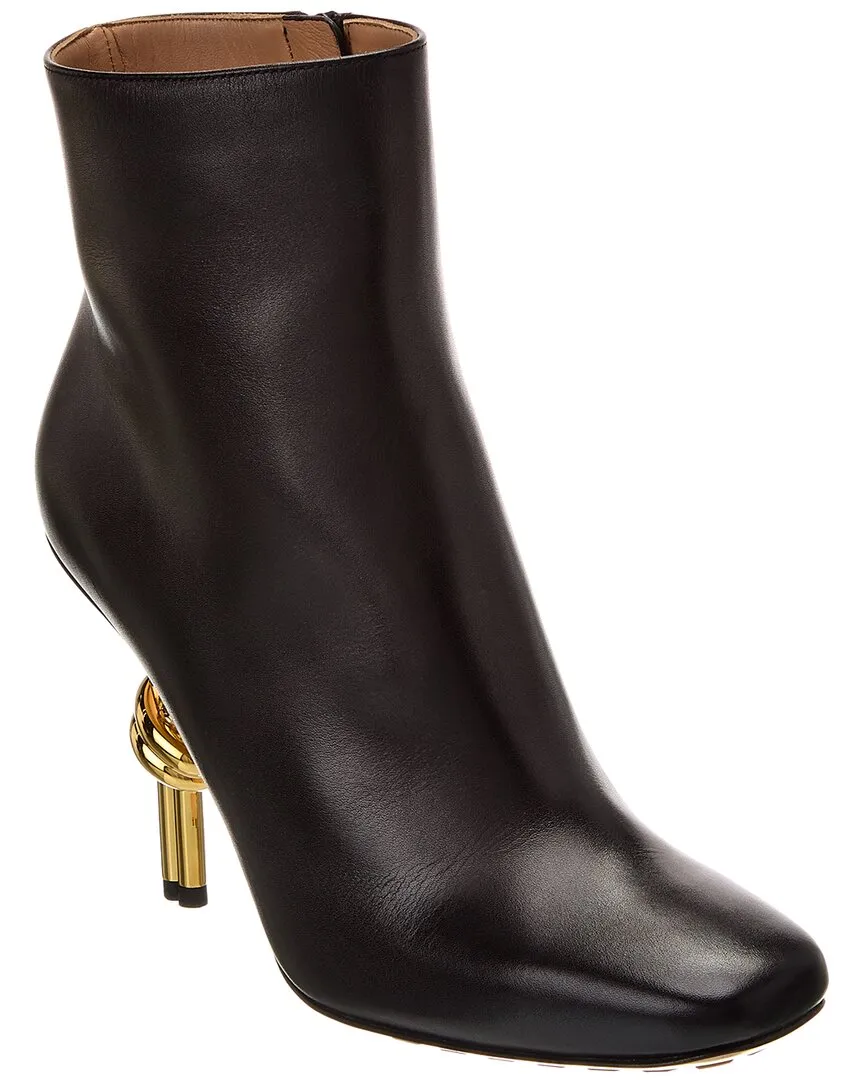 Bottega Veneta Knot Leather Bootie